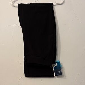 White Sierra Black Pants